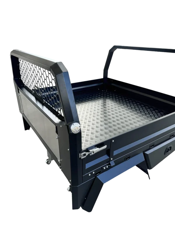 AutoSpec Aluminium Headboard - Matte Black - Image 4