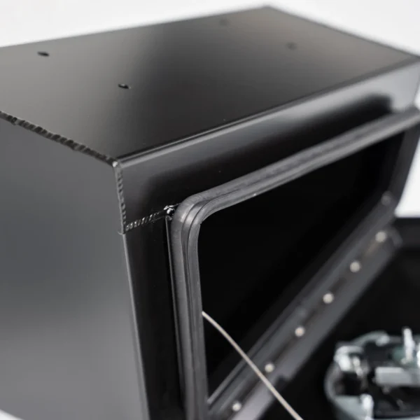 AutoSpec 4×4 Tapered Under Tray Toolbox 1100mm (Pair) - Matte Black - Image 5