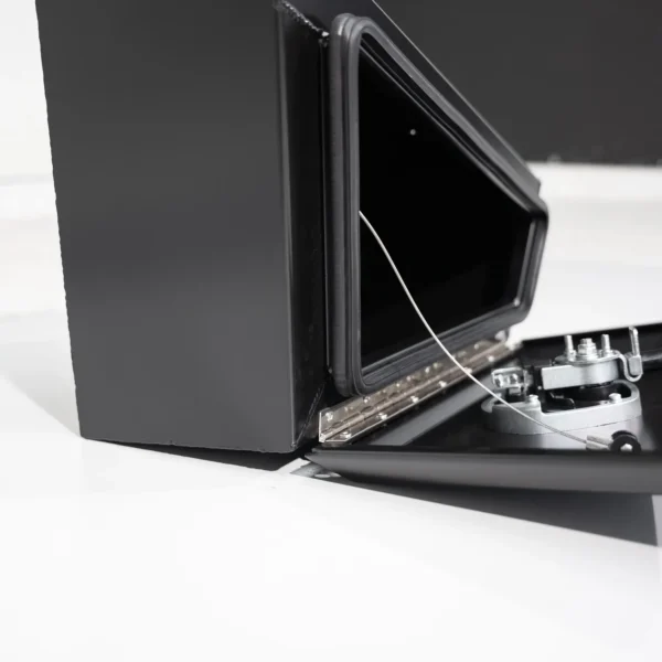 AutoSpec 650mm Tapered Under Tray Toolbox (Pair) - Matte Black - Image 4