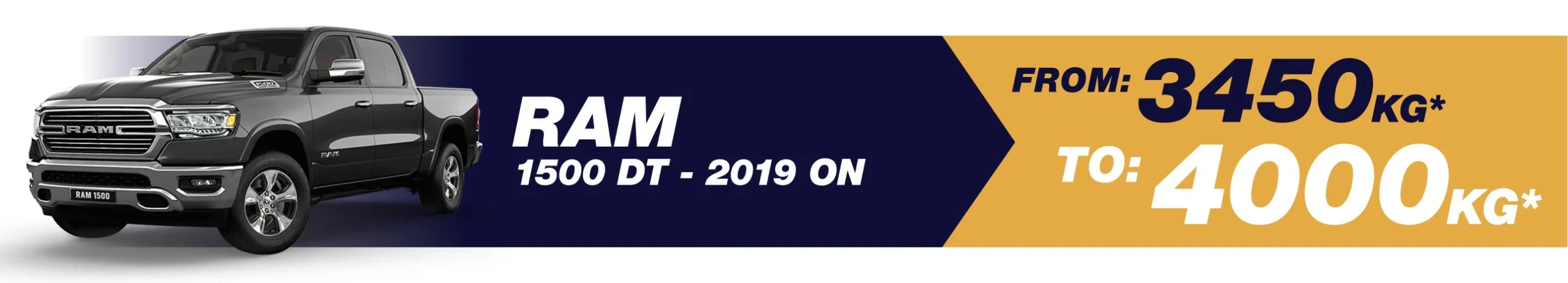 GVM UPGRADE FOR RAM 1500 DT (2019-ON)