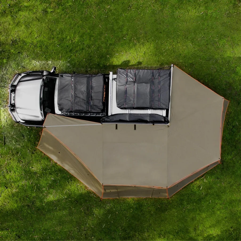 premium awning and shades darche for your 4wd