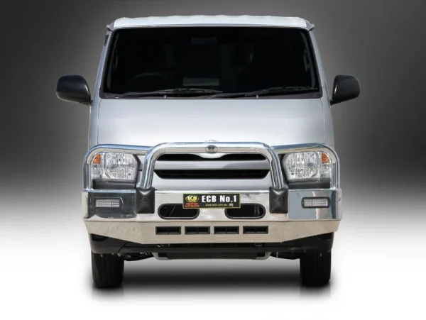 toyota hiace bulbar polished finish ecb newcastle