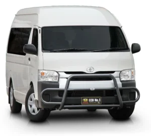 toyota hiace ecb midi tube bar black ripple powdercoat finish ecb newcastle
