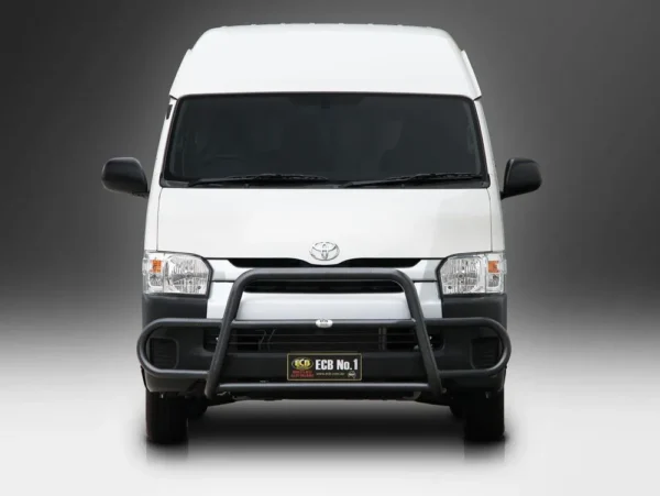 toyota hiace ecb midi tube bar polished finish ecb newcastle