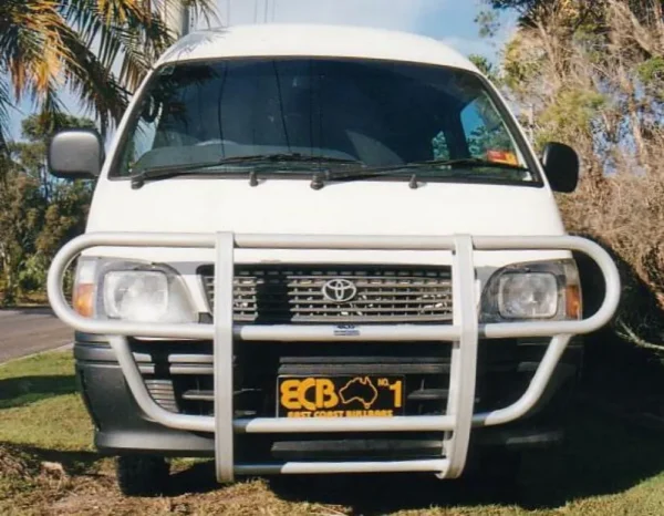 toyota hiace type 7 ecb bar sbv mod textura black powdercoat finish ecb newcastle