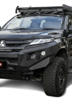 mitsubishi triton no loop bull bar raxar