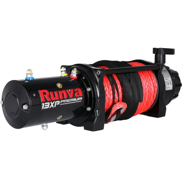 runva winch 13xp premium 12v with synthetic rope rutherford