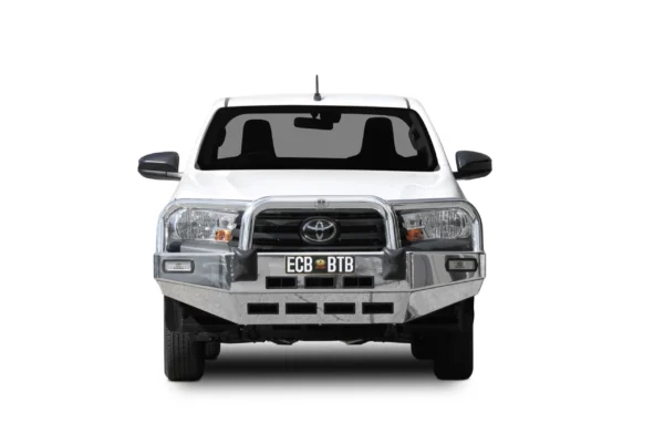 toyota hilux sr bullbar polished finish