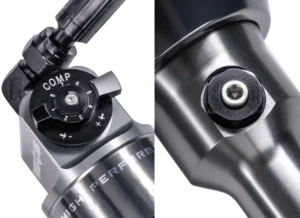 8-stage adjustment compression and rebound tough dog suspension