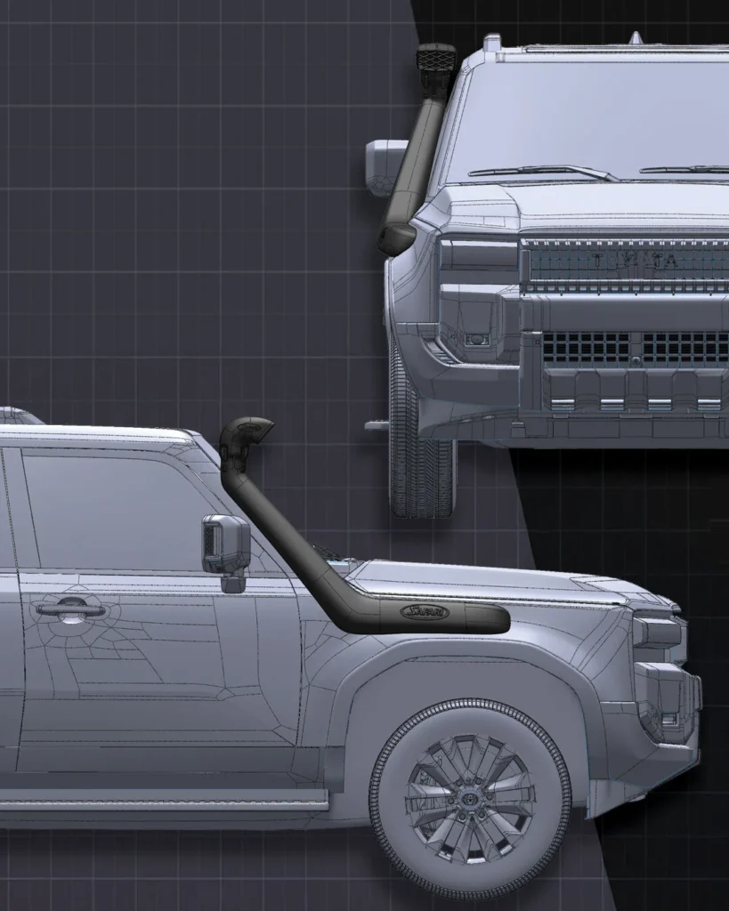 landcruiser 250 safari snorkel new look newcastle
