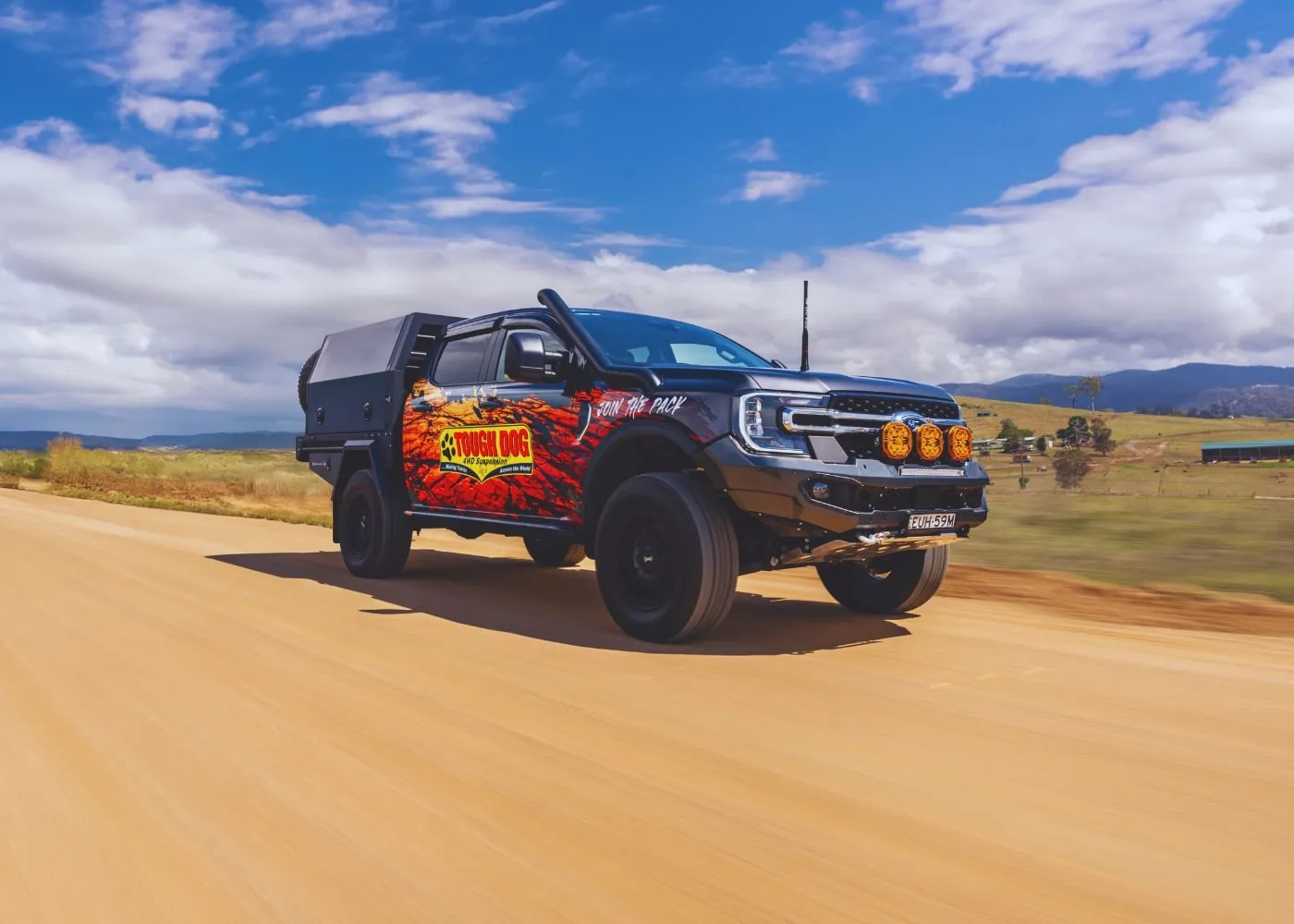Tough Dog Remote Res Suspension Ford Ranger Next Gen