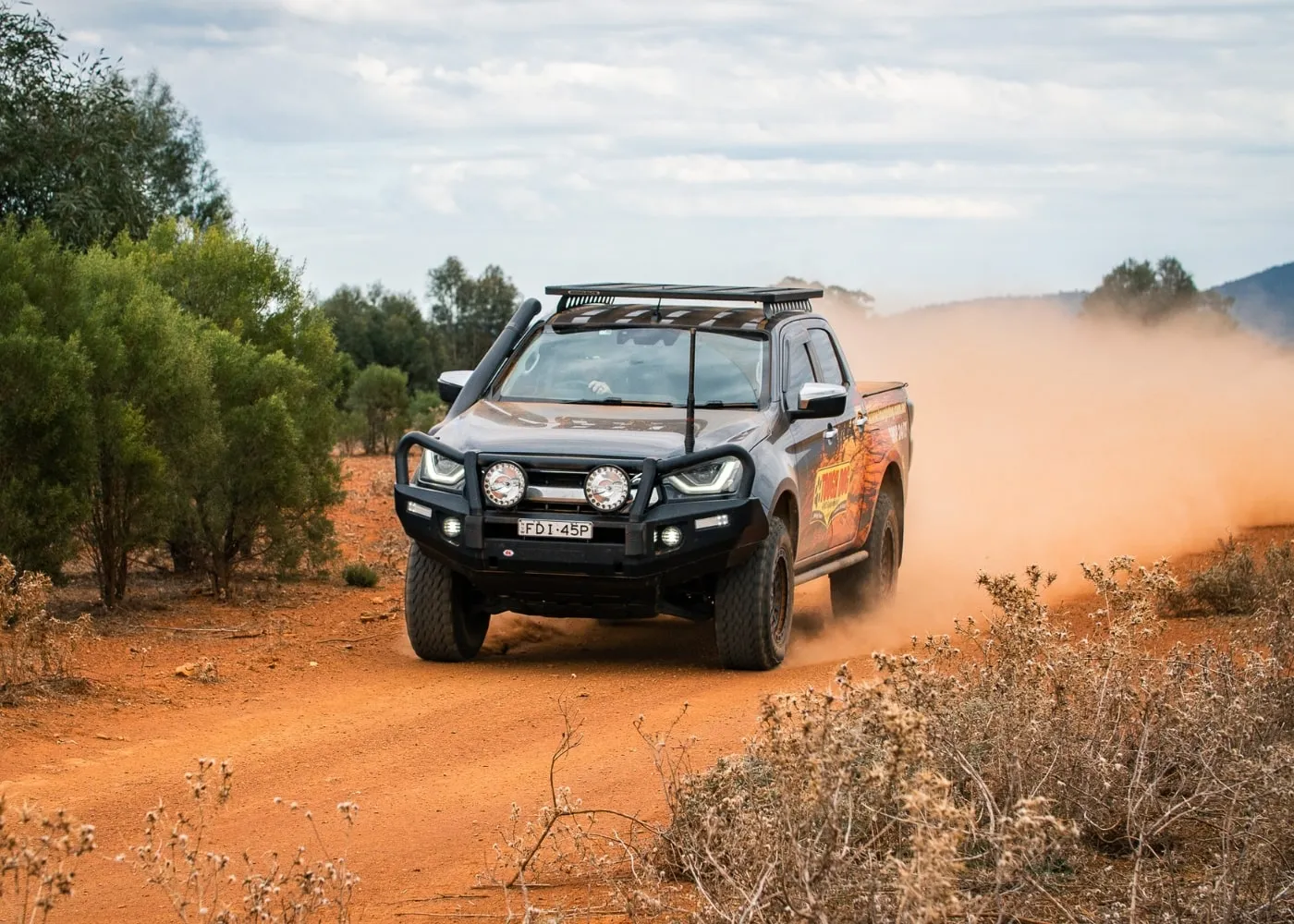 Tough Dog Isuzu D Max Remote Reservoir Suspension Lift Kit