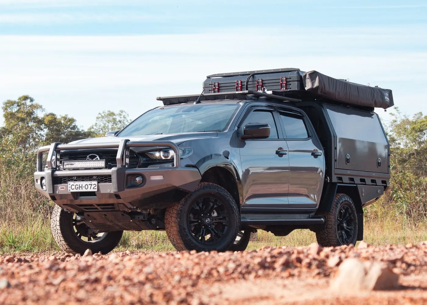 Mazda BT50 Tough Dog TD-R Pro Series Remote Reservoir Suspension