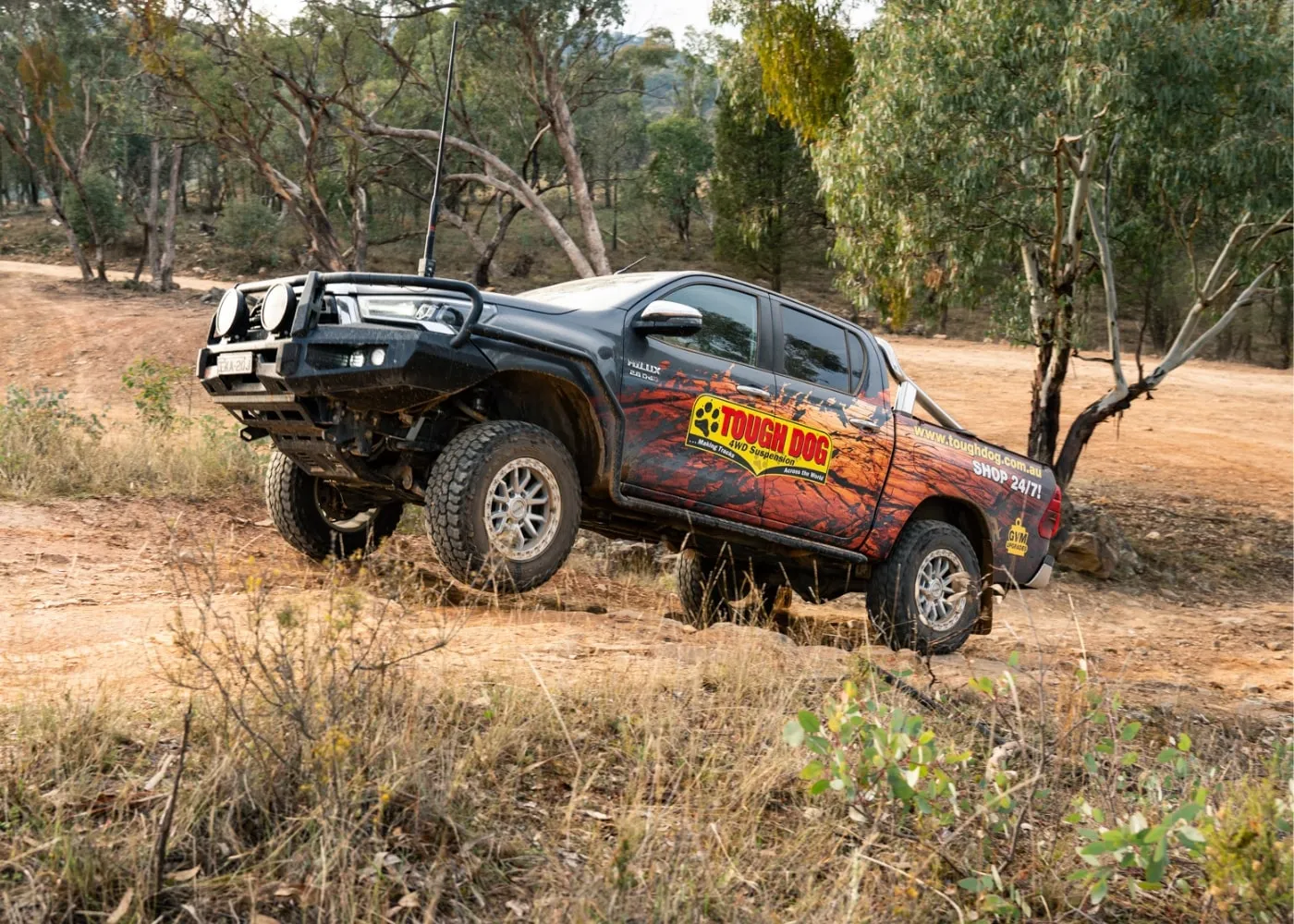 Tough Dog Remote Reservoir Suspension for Toyota HiLux N80