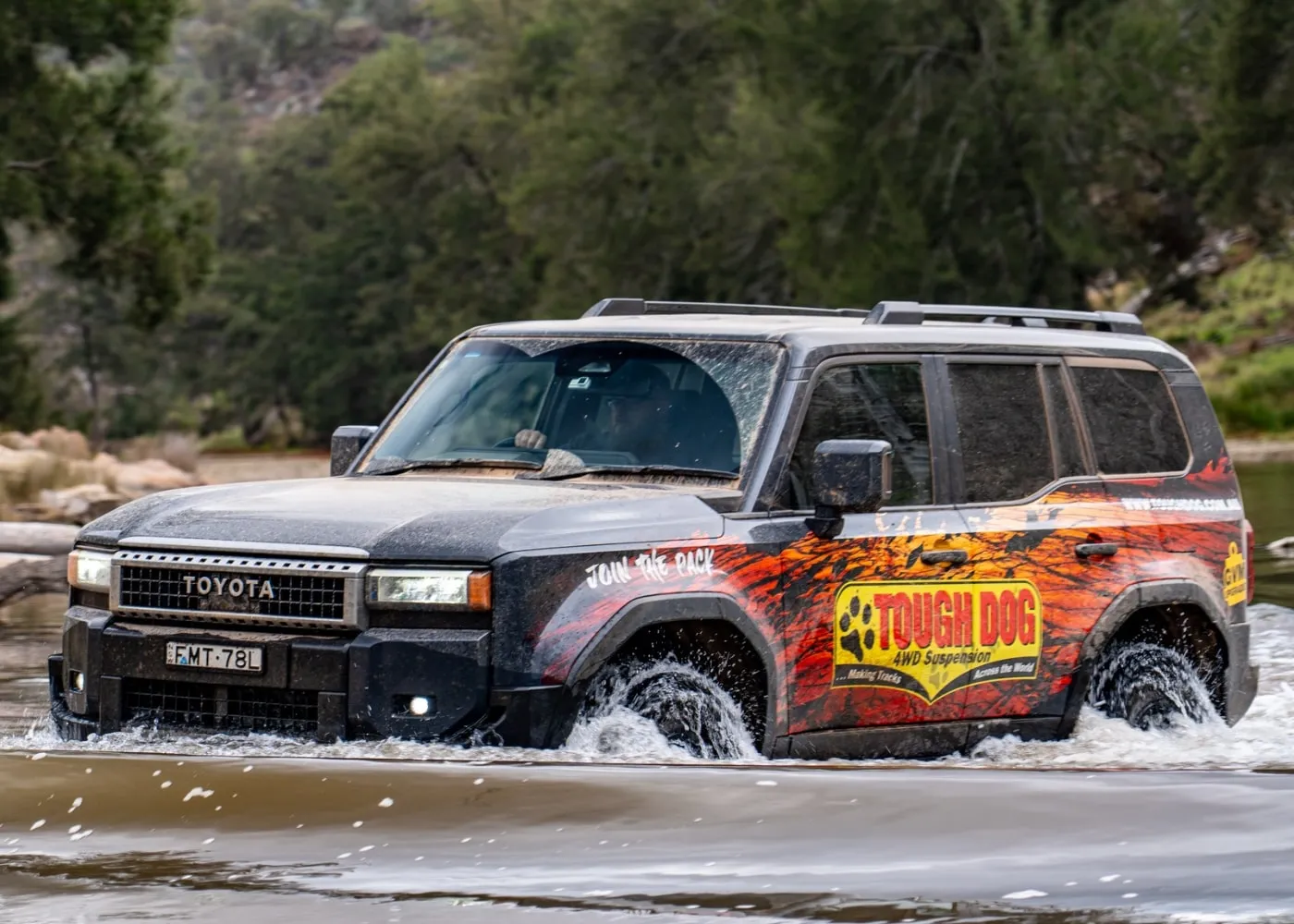 Prado 250 Tough Dog TD-R Pro Series Remote Reservoir Suspension