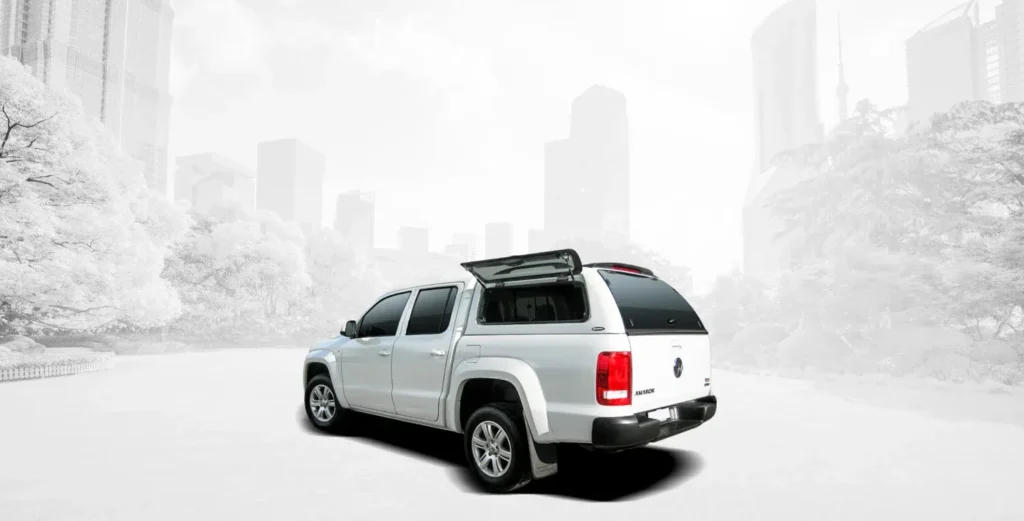 Volkswagen Amarok 2010-2022 with SO-N Carryboy canopy and tempered glass
