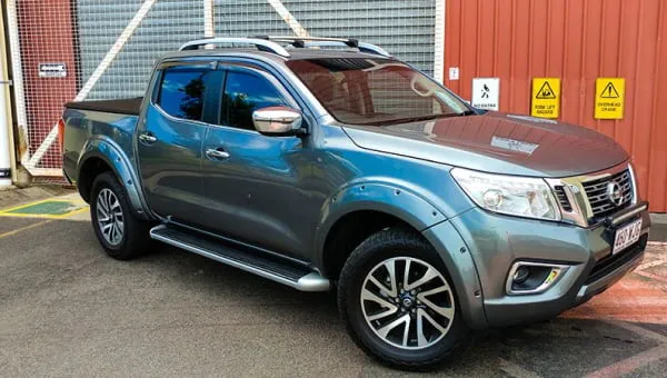 EGR electric roller shutter on Nissan Navara in Port Stephens