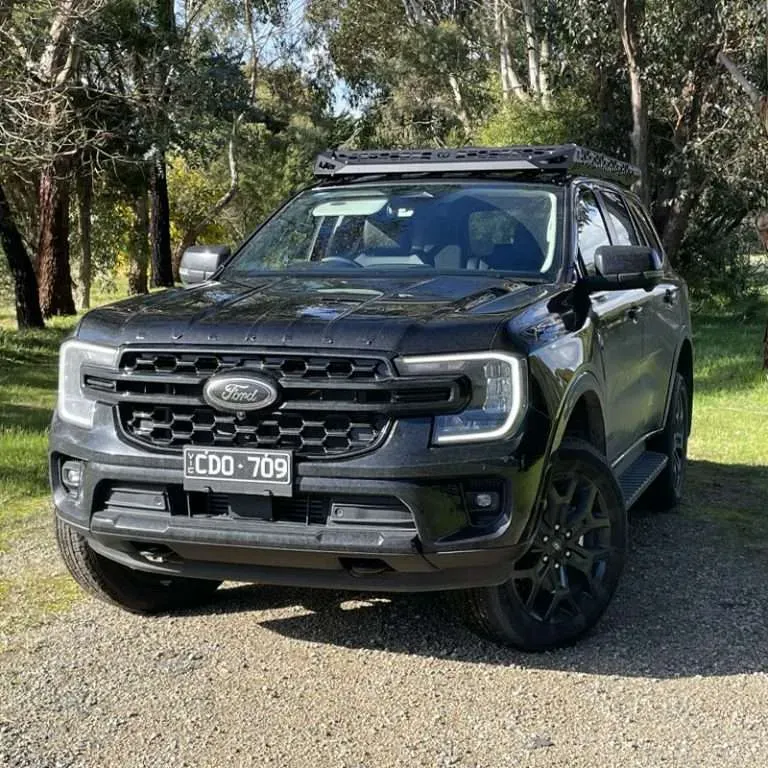 TrailMax full‑length platform rack on ford everest in newcastel hunter valley