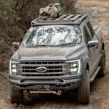 TrailMax heavy‑duty platform on american ford f150 at cardiff store