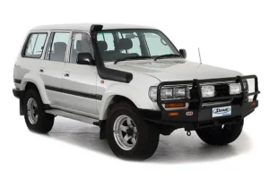 Safari SS82HF V‑SPEC snorkel for Toyota 80 Series LandCruiser diesel, tough UV-stable design, Opposite Lock Cardiff