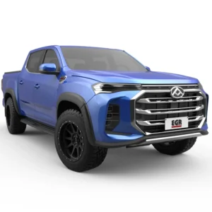 EGR fender flares for LDV T60 2021-onwards in matte black with OEM-style fitment