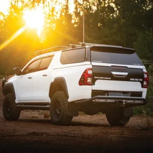 Maxliner weather shields with $350 bonus pack promotion on Venture Canopy purchases at Opposite Lock Cardiff