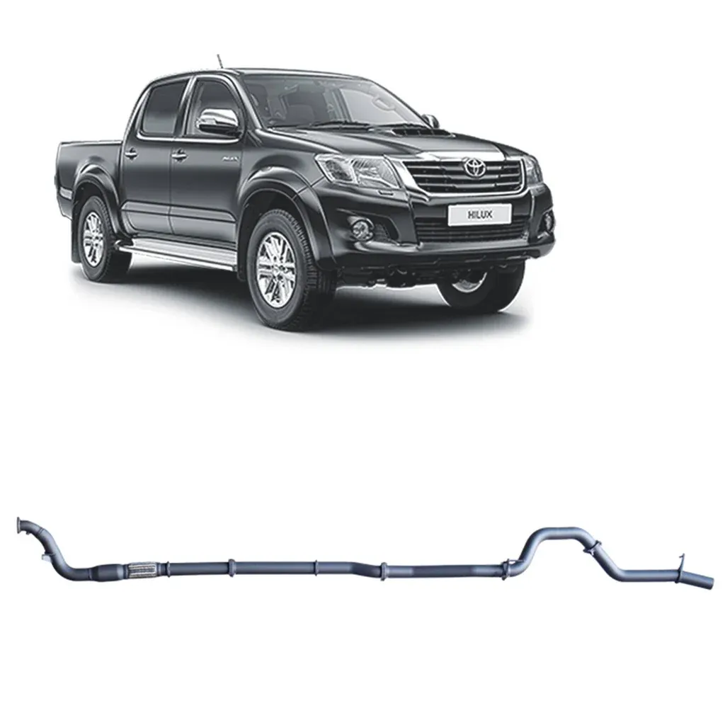 Redback Extreme Duty Exhaust for Toyota Hilux 3.0L D4D