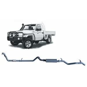 Extreme Duty Exhaust for Toyota Landcruiser 79 Series
