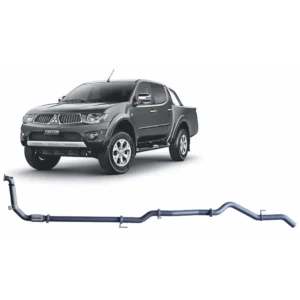 Redback Extreme Duty 3-inch Turbo Back Exhaust for Mitsubishi Triton MN 4WD from Opposite Lock Cardiff