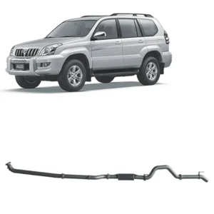 Toyota Prado 120 Series Exhaust Redback