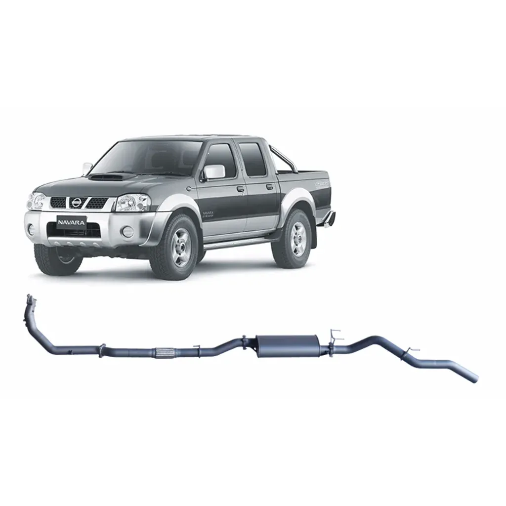 Redback Extreme Duty Exhaust for Nissan Navara D22 2.5L (01/2008 – 10/2015)