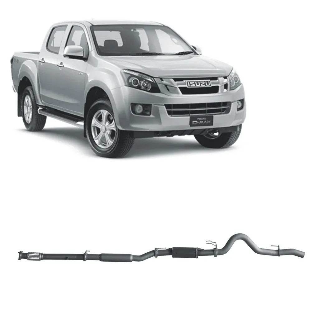 Redback Extreme Duty Exhaust for Isuzu D MAX (02/2017 - 10/2020)