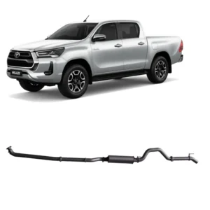 Redback Extreme Duty Exhaust for Toyota Hilux 2.8L 2015