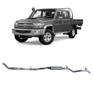 Redback Extreme Duty Exhaust for Landcruiser 79 Double Cab