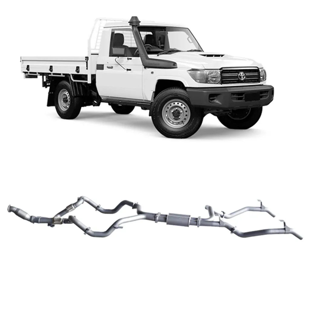 Redback 4×4 Extreme Duty Twin Exhaust for Toyota Landcruiser (01/2007 – 10/2016)
