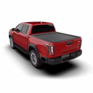 HSP electric roller cover for Toyota Hilux SR5 2026 with remote control and LED lighting at Opposite Lock Cardiff