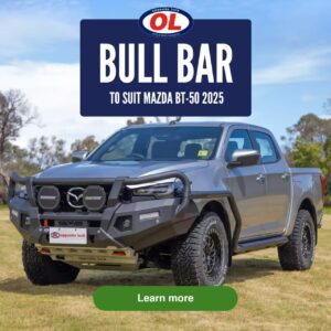 mazda bt 50 2025 opposite lock bullbar mobile banner