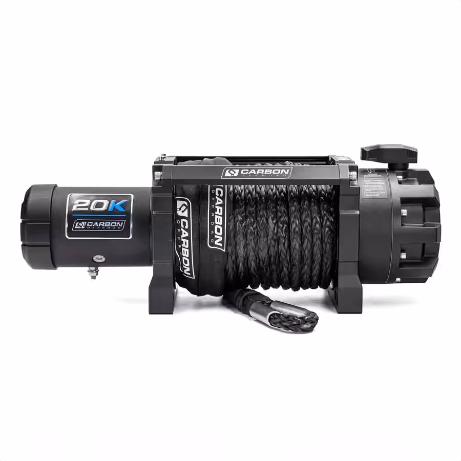 Carbon Scout Pro 20000lb Extreme Duty Truck Winch 24V BYO Hook Heavy Recovery System Newcastle