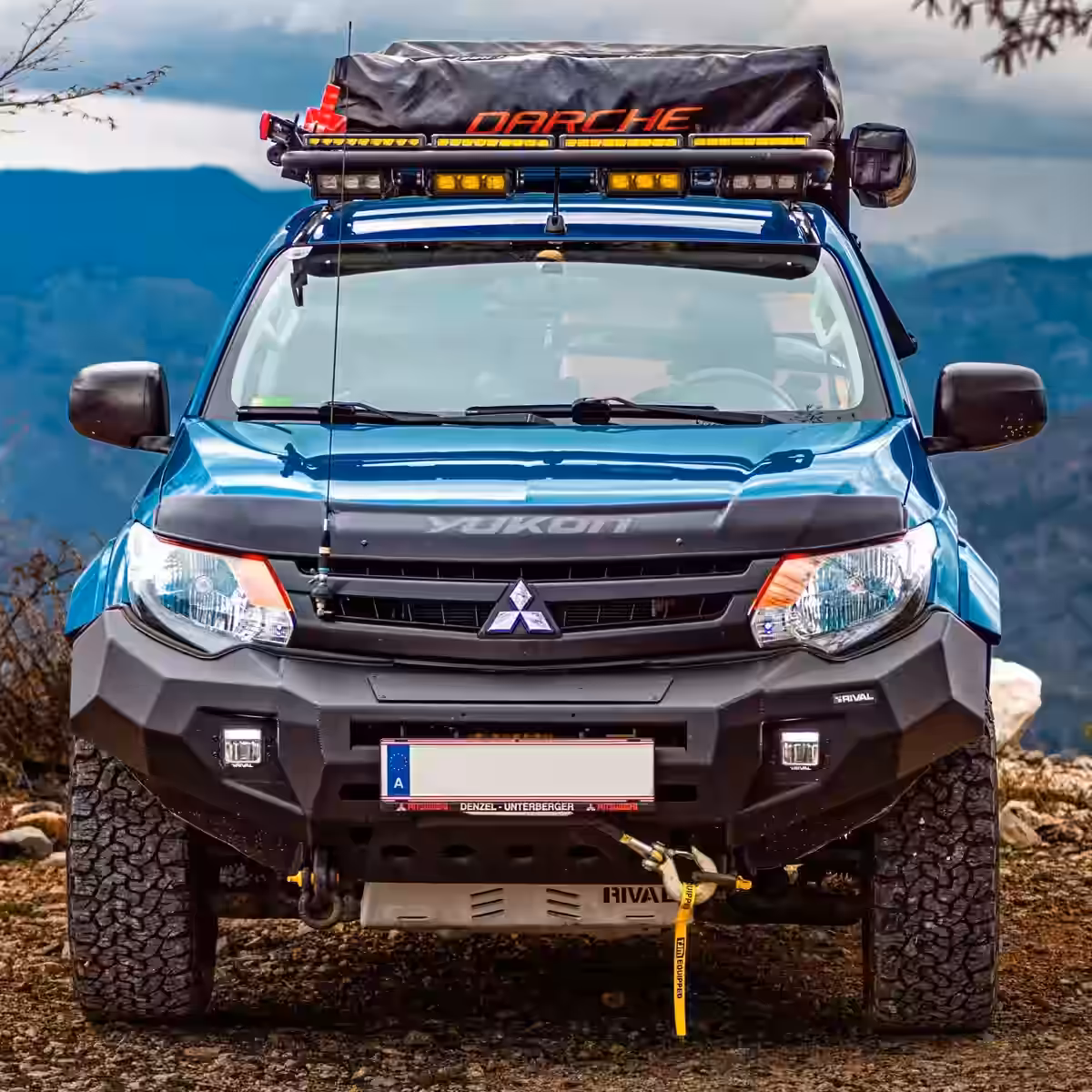 Mitsubishi Triton MQ (2015-2019) Aluminium Front Bar with LED Fog Lights