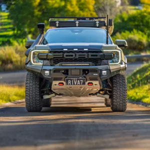 RIVAL aluminium front bar front view on Ford Ranger Next Gen