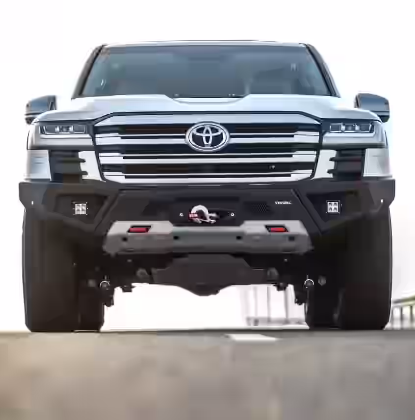 Aluminium Front Bar with LED Fog Lights for Toyota LC300 2021+ (Incl. GR Sport)