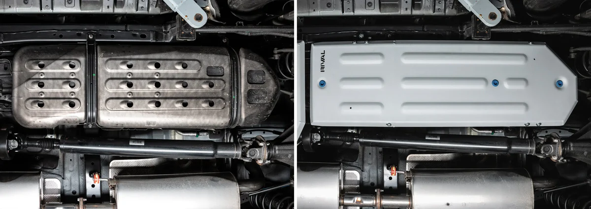 Aluminum Fuel Tank Bash Plate – Tank 300 (2.0Td) (2021–Present) / Tank 500 (3.0) (2021–Present), Petrol Only - Image 2