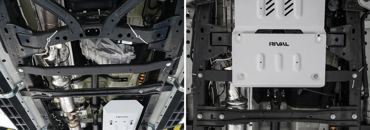 Aluminium Transfer Case Bash Plate Ford Ranger Next Gen / Everest Next Gen / Raptor Next Gen / Amarok (2023–Present) - Image 2