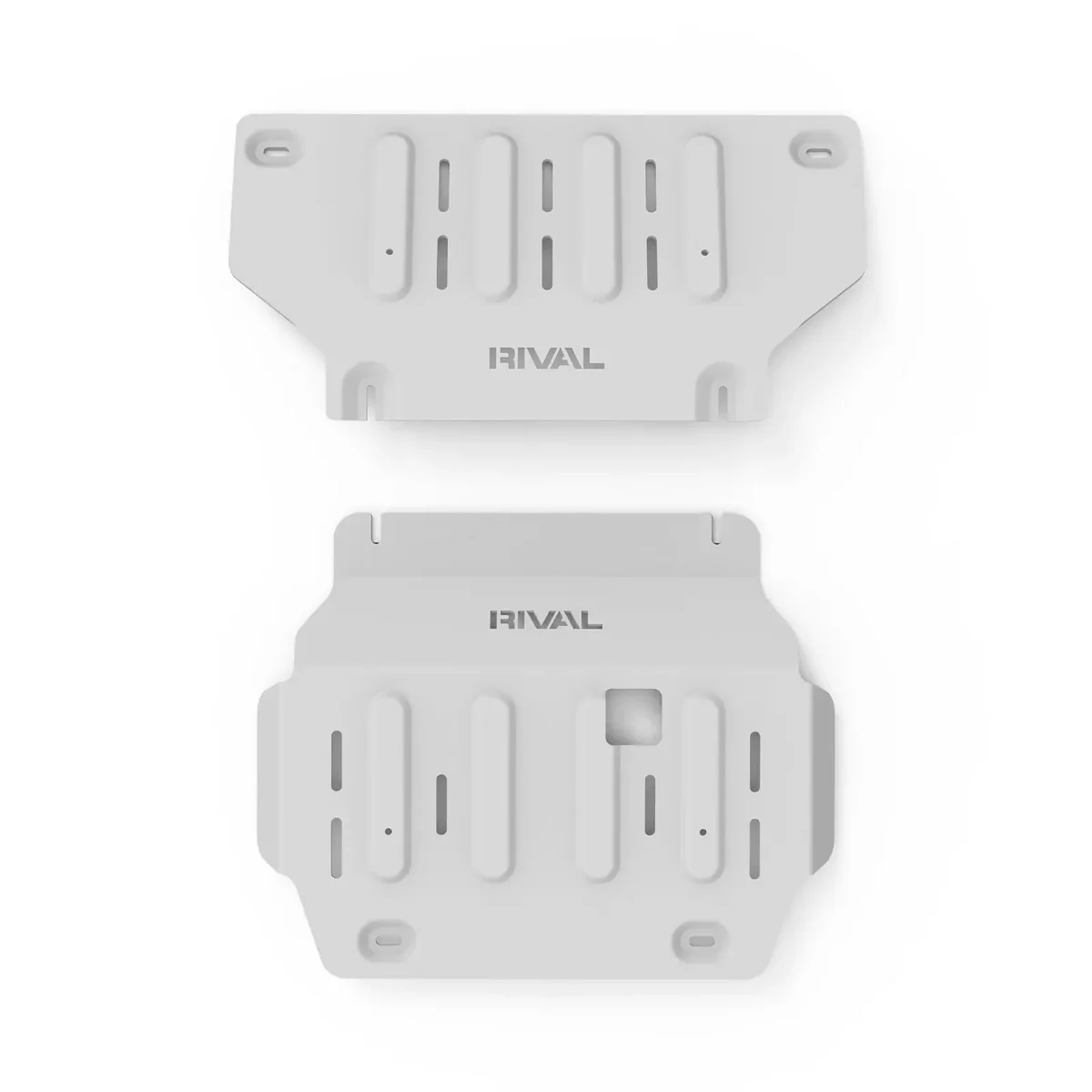 Ford F-150 2014-Present 4x4 Radiator and Engine Bash Plate Set Aluminium RIVAL Offroad Protection