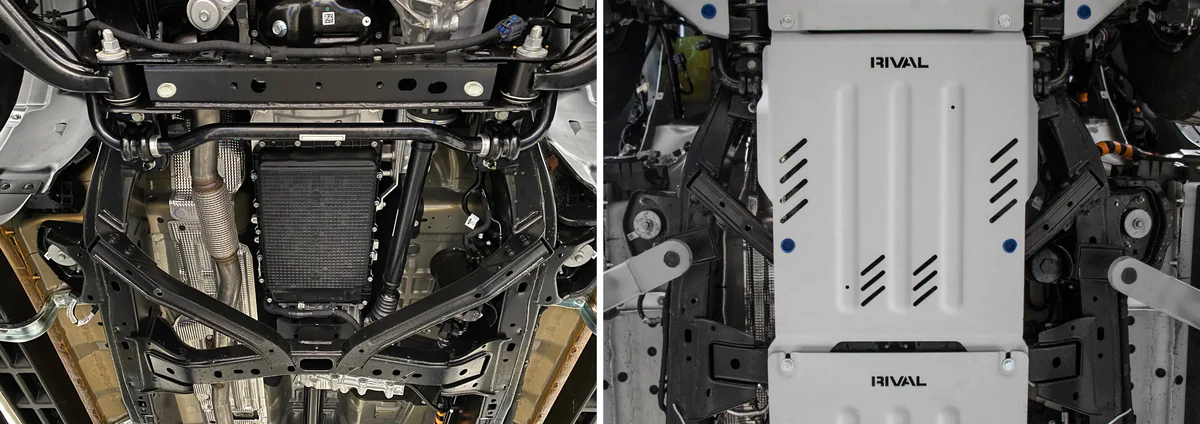 Aluminium Transmission Bash Plate Ford Ranger Next Gen / Everest Next Gen / Raptor Next Gen / Amarok (2023–Present) - Image 2