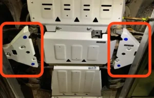 Aluminium Lower Control Arm Bash Plate for Ford Ranger