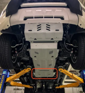 Aluminium Transfer Case Bash Plate - Mitsubishi Triton L200 2015–2023 / Mitsubishi Pajero Sport 2015–On