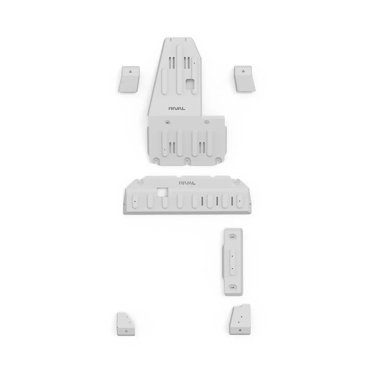 Ineos Grenadier 2023-Present 4x4 Bash Plate Set Engine and Transfer Case RIVAL Protection