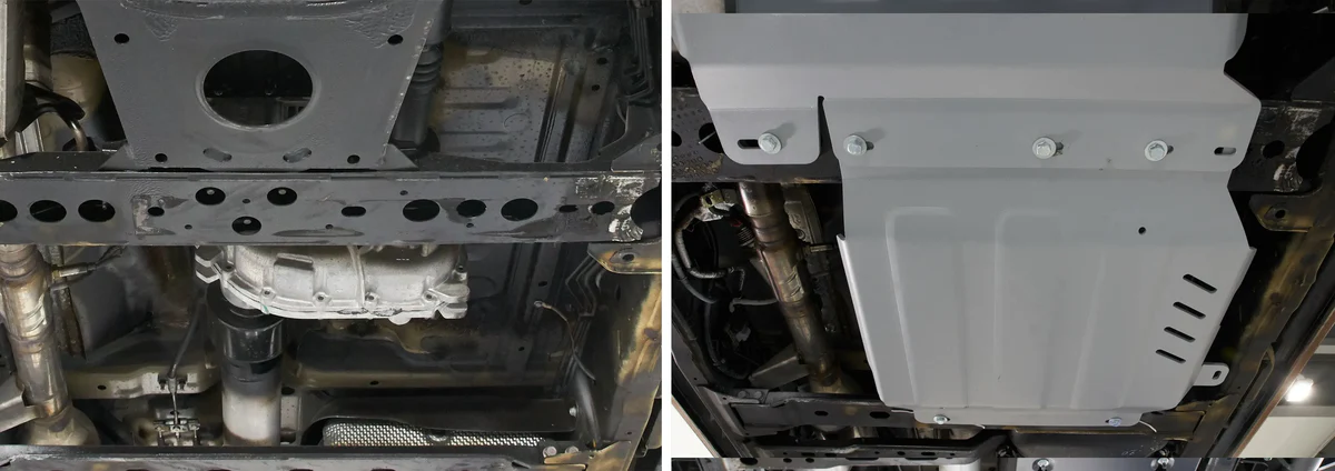 RIVAL Aluminium Transfer Case Bash Plate for Nissan Navara D23 & D40
