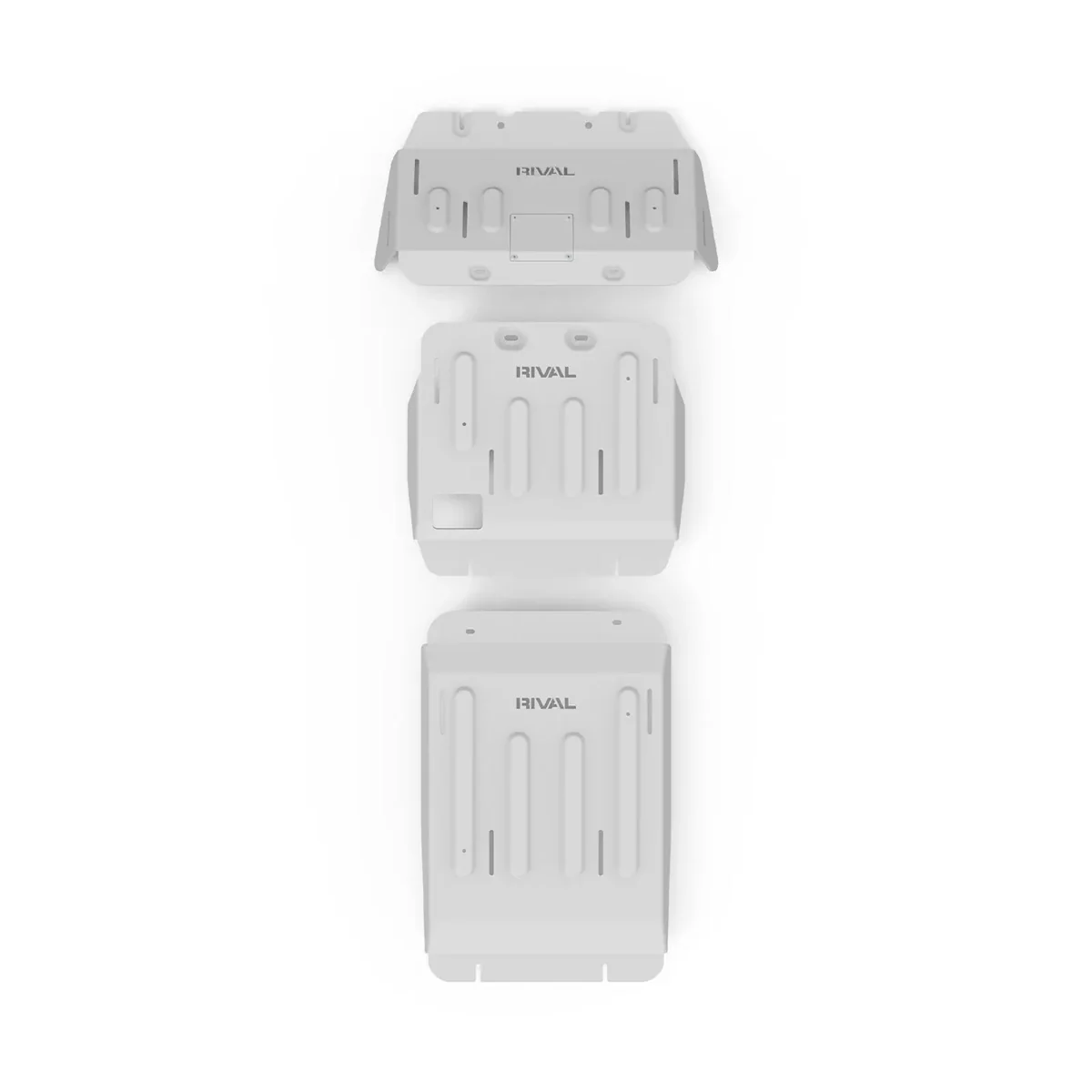 Nissan Patrol Y63 2024-Present 4WD Aluminium Bash Plate Set Radiator Engine Transmission RIVAL Underbody Protection